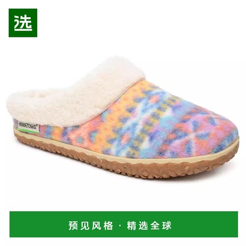 【美国直邮】minnetonka/迷你唐卡 女士 拖鞋