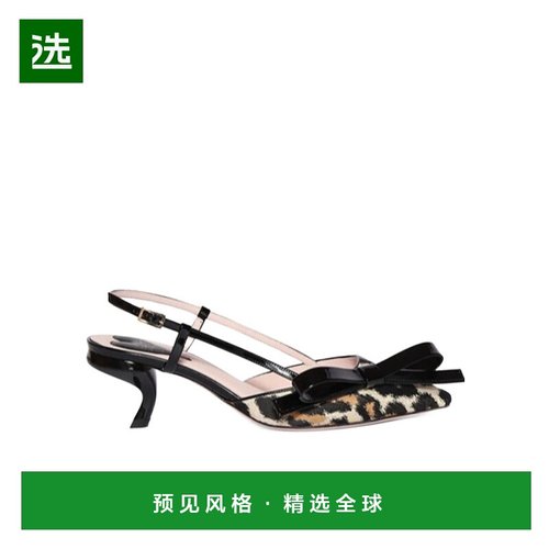 香港直邮Roger Vivier 蝴蝶结露跟高跟鞋 78I-I9S002