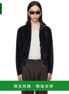 1h可退 香港直邮Our Legacy 男士 黑色 Shrunken Full Zip 夹克 M