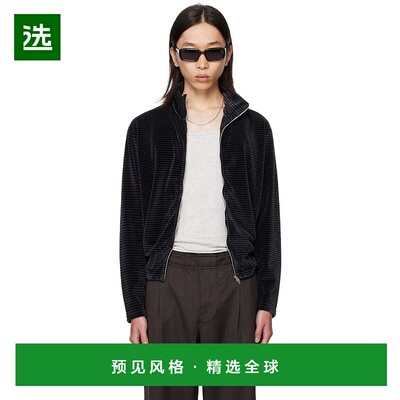 1h可退 香港直邮Our Legacy 男士 黑色 Shrunken Full Zip 夹克 M