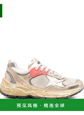 香港直邮GOLDEN GOOSE 女士 DAD-STAR 金属感运动鞋 GWF00884F007