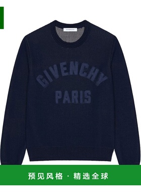 香港直邮GIVENCHY 男士针织衫 BM90W44YNX499 SS2026 蓝色 SWEATE