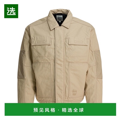 1h可退 香港直邮Stussy 斯图西 男士 WORKGEAR 夹克 1158601007