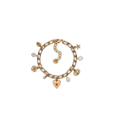 香港直邮Dior Lucky Charms 手链 B2484WOMCY四叶草