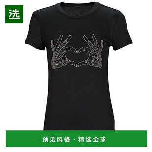 欧洲直邮IKKS  BW10105 女士服装短袖T恤 BW10105-02