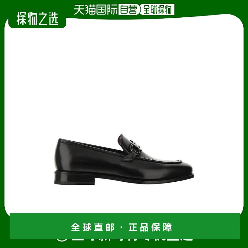香港直邮Salvatore Ferragamo 徽标搭扣乐福鞋 725252菲拉格慕