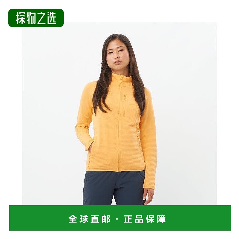 欧洲直邮Salomon萨洛蒙 ESSENTIAL LIGHTWARM系列女士黄色聚