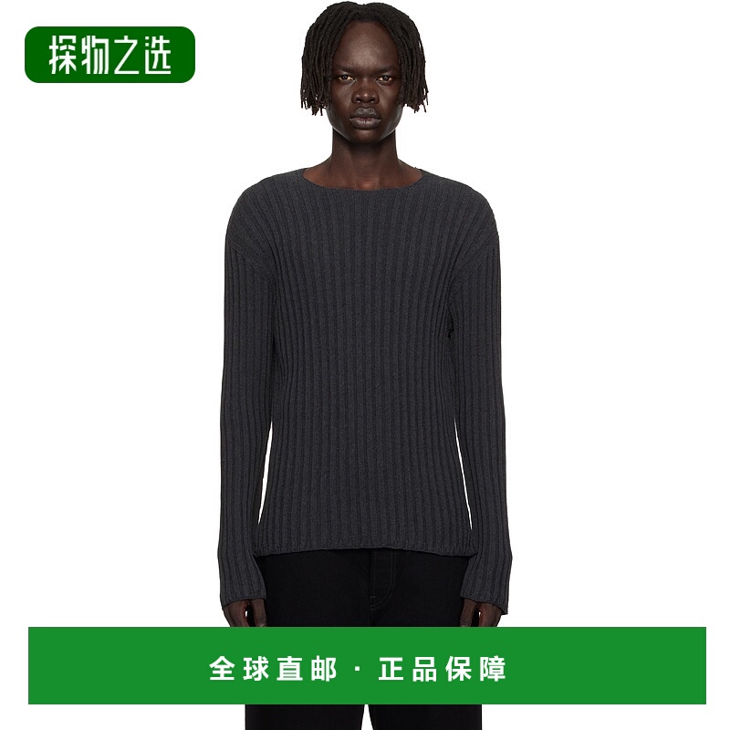 香港直邮Acne Studios 艾克妮 男士 灰色针织衫 C60098