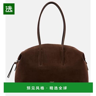 1h可退 香港直邮DeMellier 女士 Stockholm 大号绒面革手提包