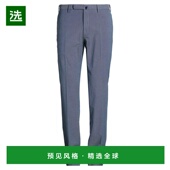 舒适时尚 1h可退 休闲长裤 blue蓝色 香港直邮Incotex 男士