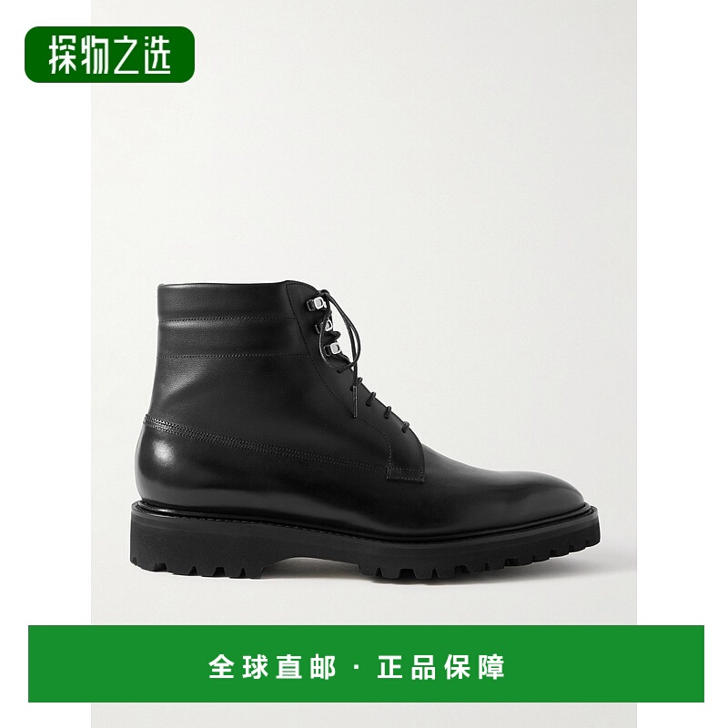 香港直邮John Lobb 男士 Alder 皮质靴子 4A9X9OL1R