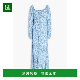 1h可退 香港直邮FAITHFULL THE BRAND 女士 Yuliana 扭曲印花绉纱