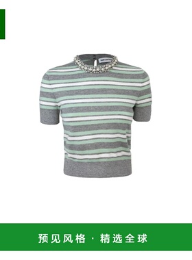 香港直邮SELF-PORTRAIT 女士T恤 PF25050TGR AW2025 灰色 Self-Po