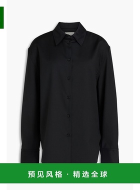 1h可退 香港直邮LOULOU STUDIO 女士 Eliana 羊毛/斜纹布衬衫 ELI