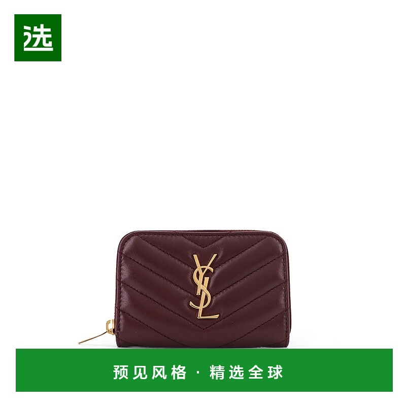 1h可退 香港直邮Saint Laurent 圣罗兰 女士 CASSANDRE 皮革红色(
