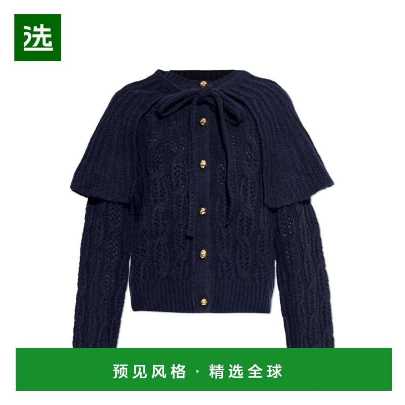 香港直邮FRAME 女士针织衫 WP26KSW0100NAVY SS2026 深蓝色 Cardi