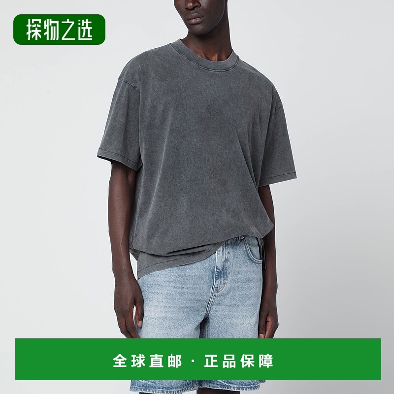 香港直邮Represent 男士 复古灰色水手领T恤 INM4742CO47