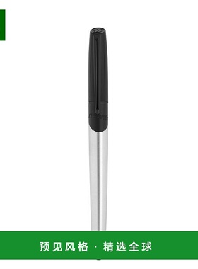 欧洲直邮S.T.Dupont法国都彭 DEFI MILLENIUM男女通用银色黄钢笔