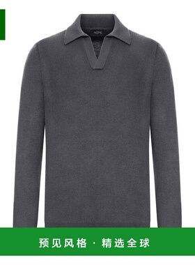 香港直邮Gran Sasso 男士POLO衫 5712014263098 AW2025 灰色