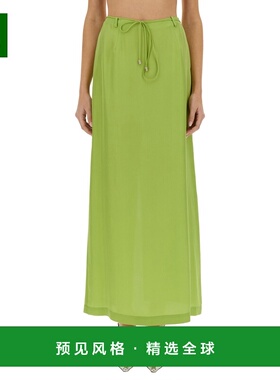 香港直邮ALYSI 女士半身裙 105003P5042LIME SS2025 绿色 LONG SI