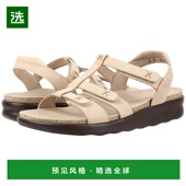 美国直邮 百搭透气 SAS 凉鞋 1h可退 舒适 女士时装 真皮时尚 潮