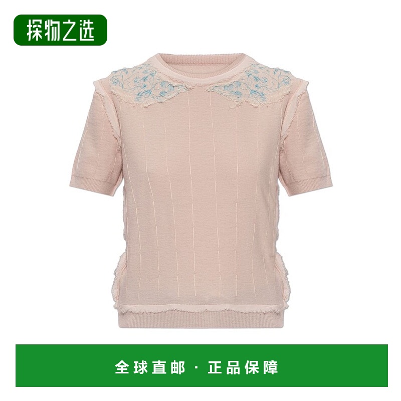 香港直邮Maison Margiela 马丁·马吉拉 女士 復古針織上衣 S51HL