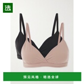 女士 Sienna Fits 香港直邮SKIMS Everybody Onyx 交叉比基尼