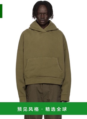 1h可退 香港直邮Entire Studios 男士 卡其色 Heavy 连帽衫 ES212