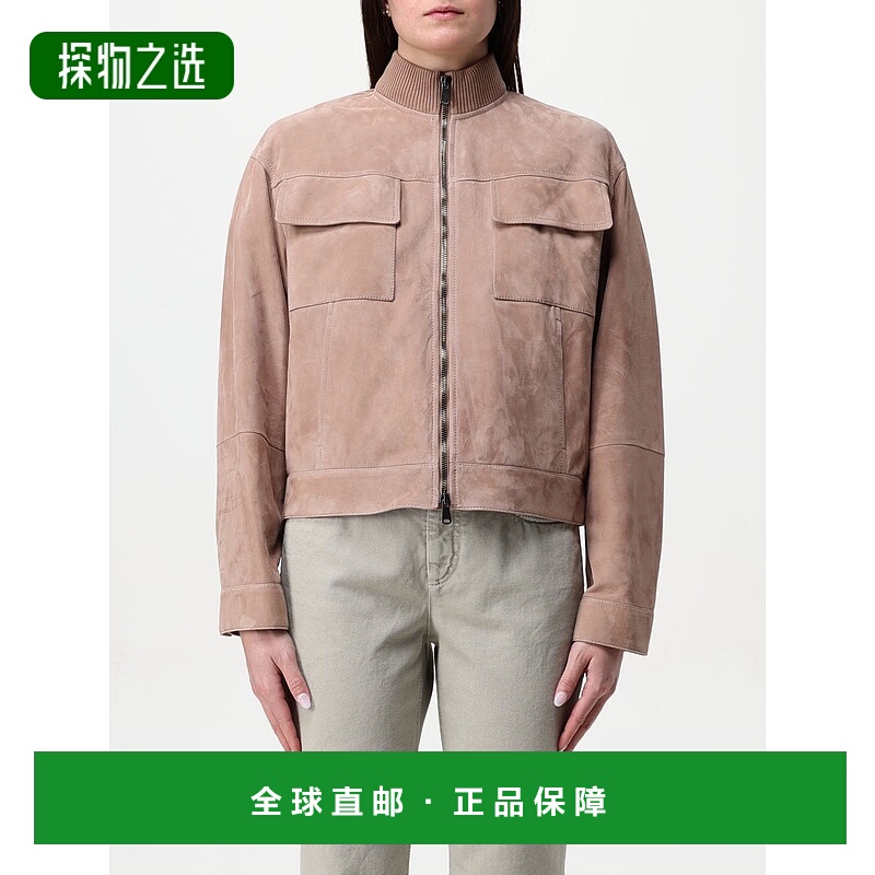 1h可退 欧洲直邮brunello cucinelli 女士 休闲西装西服皮衣