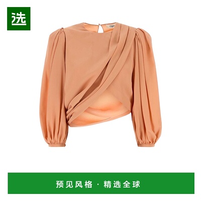 香港直邮Chloe 蔻依 女士 泡泡袖上衣 CH25UHT69125