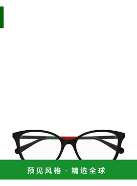 香港直邮Gucci 古驰 女士 椭圆形平光镜 GG1359O black黑色 舒适