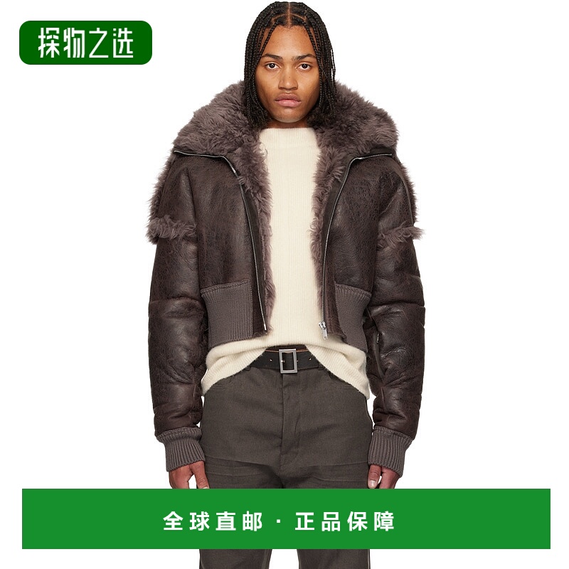 香港直邮rick owens 瑞克·欧文斯 男士 灰褐色 Concordians Drac