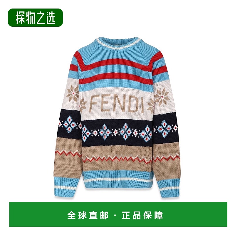 1h可退 欧洲直邮fendi 少女 毛衣