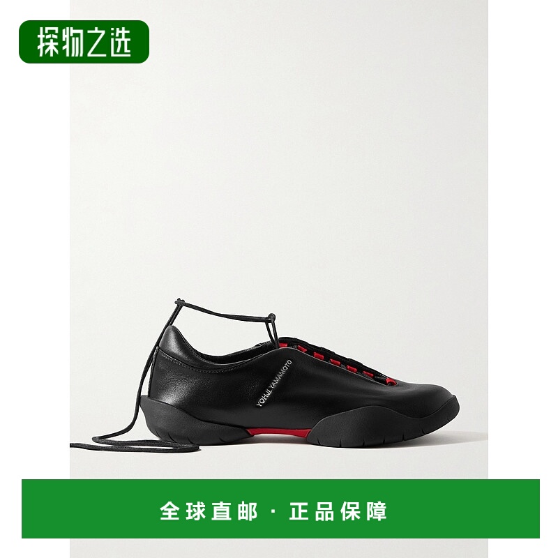 香港直邮Adidas Originals 女士 + Y-3 Regu 皮质运动鞋 JS1115BL