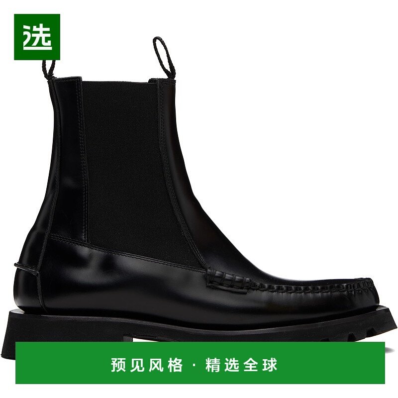 香港直邮Hereu 男士 黑色 Alda 切尔西靴 MFALDS black黑色 舒适