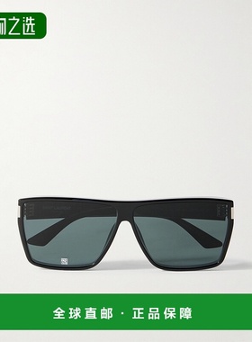 1h可退 香港直邮Saint Laurent 圣罗兰 男士 方形框醋纤太阳眼镜