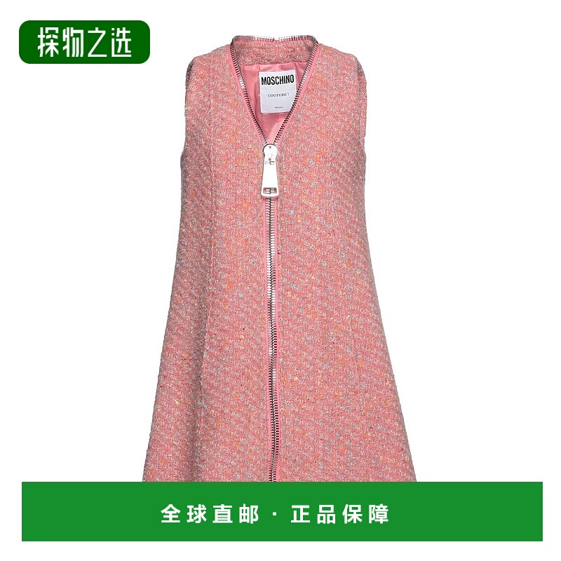 香港直邮Moschino 莫斯奇诺 女士 短款连衣裙 pink粉色 舒适时尚