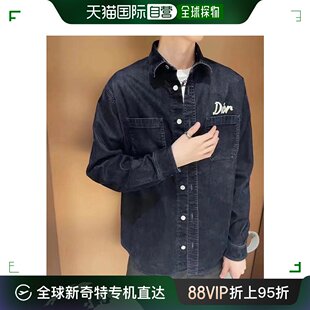 HOMME 黑色牛仔衬衫 043D584 香港直邮DIOR H300 X540衬衫