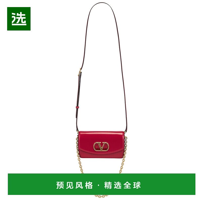1h可退 香港直邮Valentino 华伦天奴 女士 Vain 小号手包 6W0B0R7