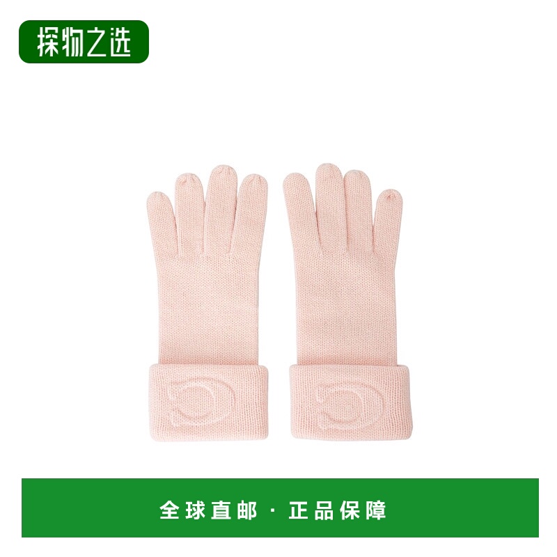 香港直邮Coach 标志性压纹针织手套 CCM98