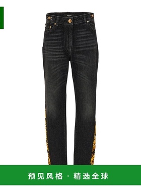 香港直邮Versace 腰带袢牛仔裤 10162581A11635范思哲直筒裤