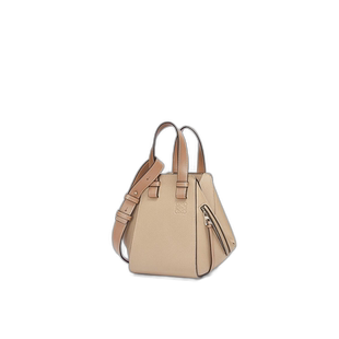 欧洲直邮LOEWE罗意威女士粒面牛皮革Hammock手袋