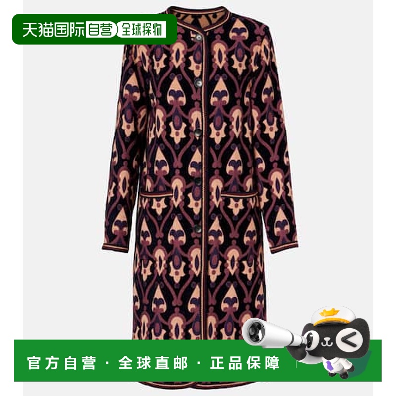 1h可退 香港直邮Etro 艾特罗 女士 印花大衣 colorful花色 舒适时