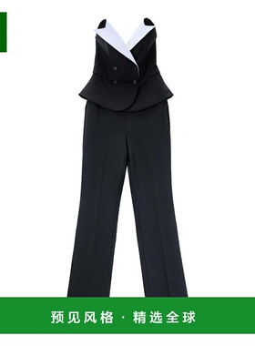 香港直邮KARL LAGERFELD 女士休闲裤 A2W13065999 SS2026 黑色