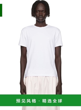 1h可退 香港直邮Acne Studios 艾克妮 男士 白色 Regular Fit T