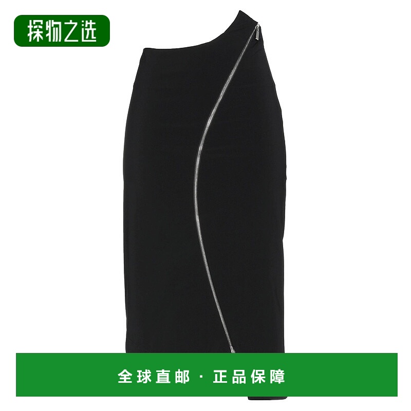 香港直邮Nina Ricci 莲娜丽姿 女士 中长半身裙 black黑色 舒适时