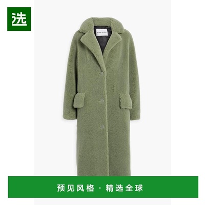 1h可退 【美国直邮】STAND STUDIO Tayla人造羊毛外套 女装毛呢外