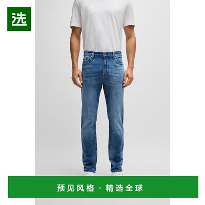 欧洲直邮HUGO BOSS雨果BOSS BLACK Delaware 修身牛仔裤 采用