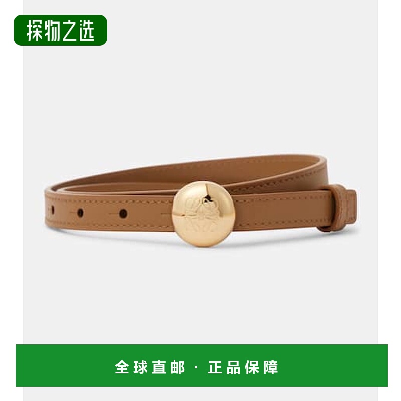 香港直邮LOEWE 罗意威 女士 Pebble Anagram 皮带腰带