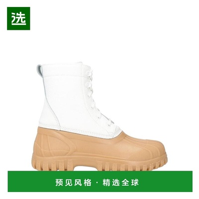 1h可退 【美国直邮】DIEMME 时装靴 真皮橡胶系带踝靴 流行男鞋